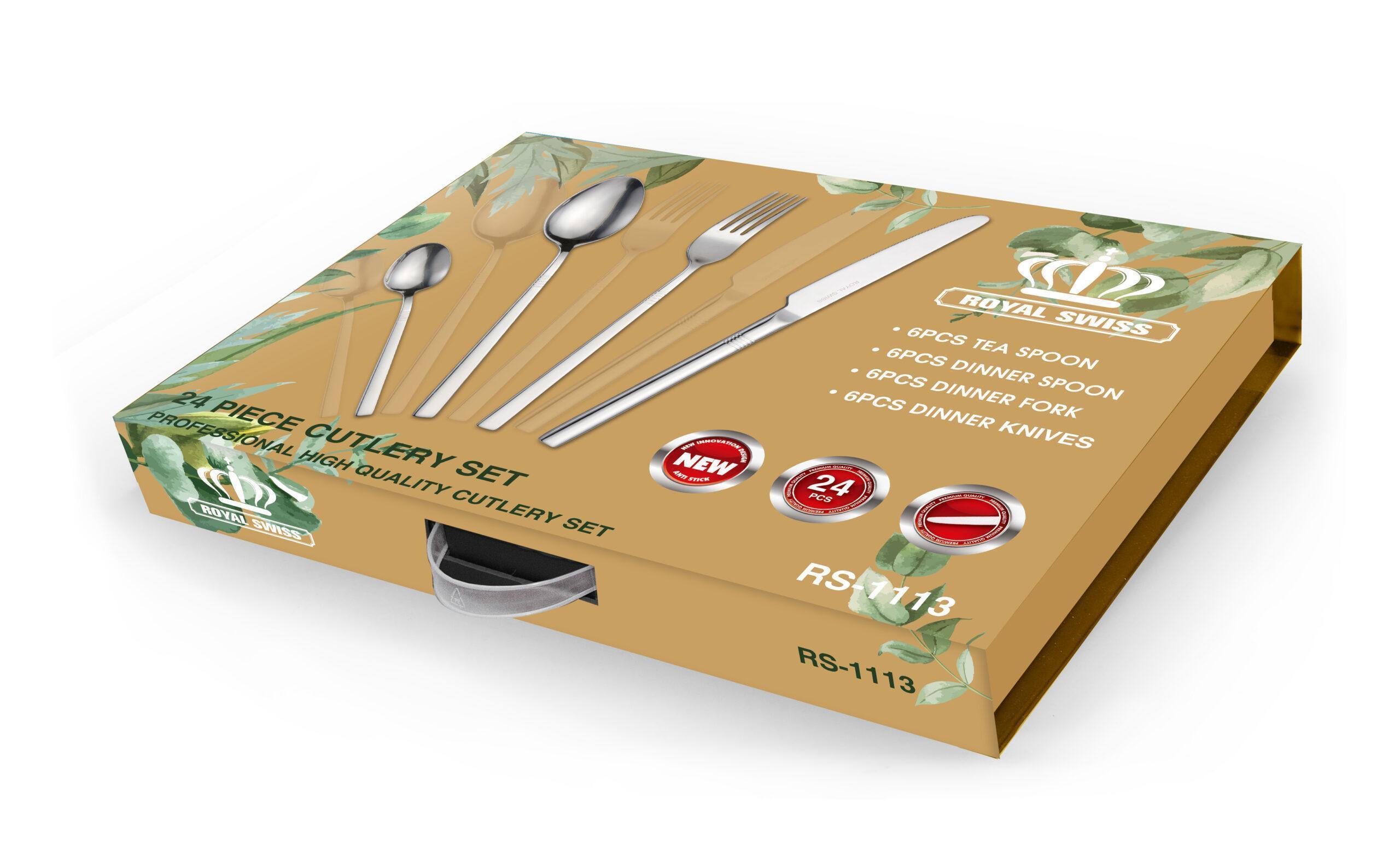 B92D570C-BC64-457D-9B56-CD28413DD47E-scaled Royal Swiss – 24pcs Cutlery Set – Bild 1