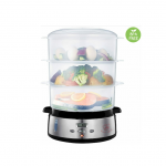 Royal Swiss – 9L 3-Tier Stainless Steel Food Steamer