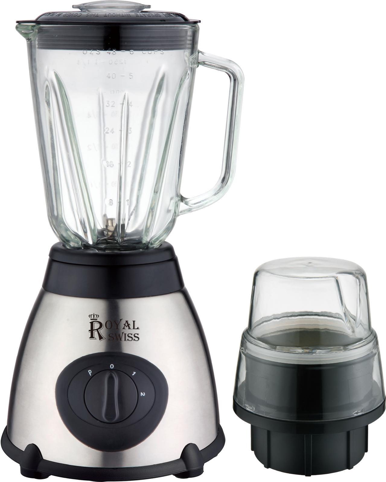 IMG_2317 Royal Swiss – Stainless Blender with Glass Jug – Bild 1