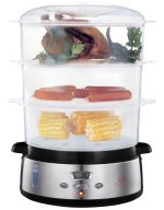 Royal Swiss – 9L 3-Tier Stainless Steel Food Steamer - Image 3