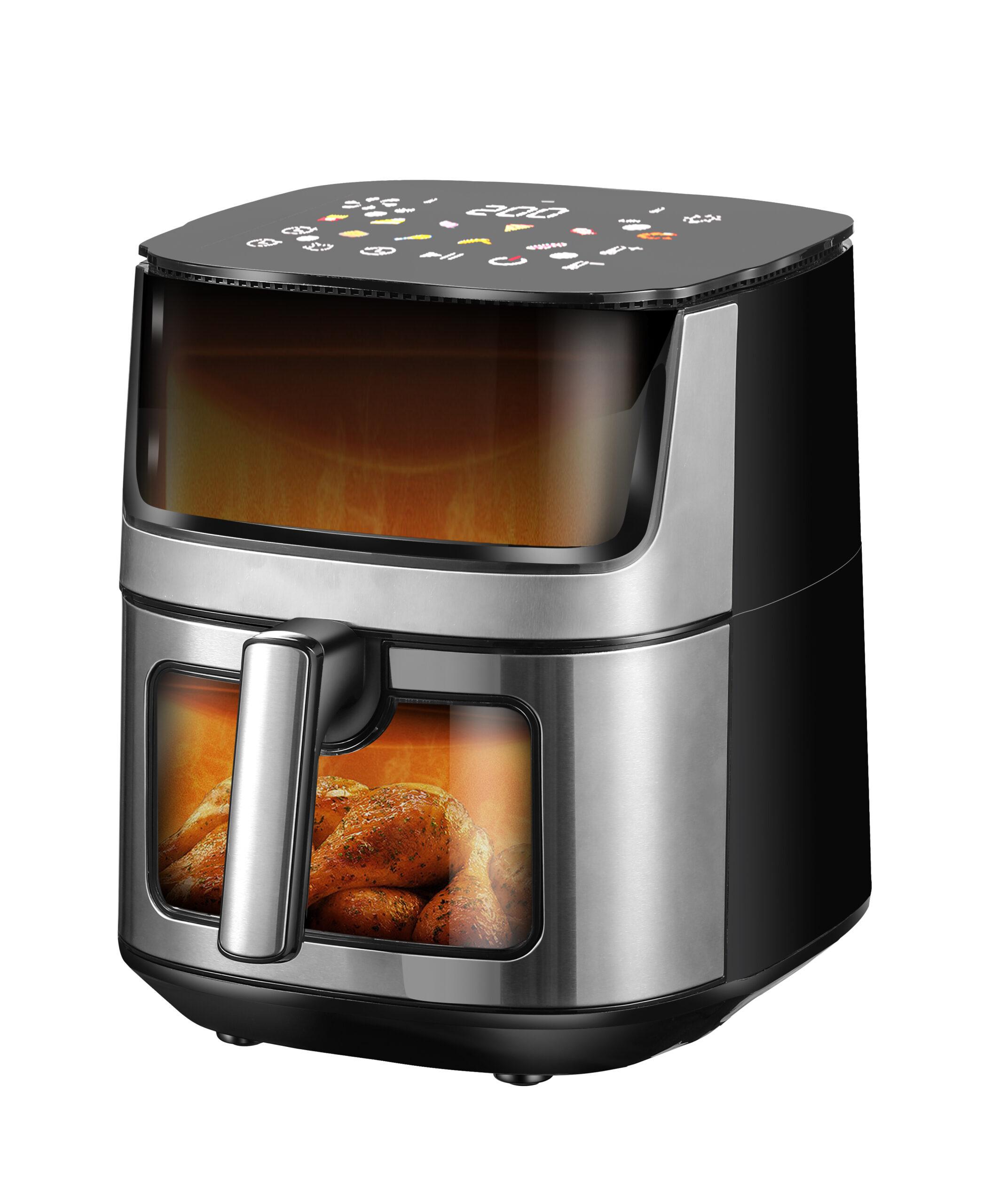 8L-AIR-FRYER-WITH-TWO-WINDOWS-scaled Royal Swiss 8L Air Fryer - Image 1