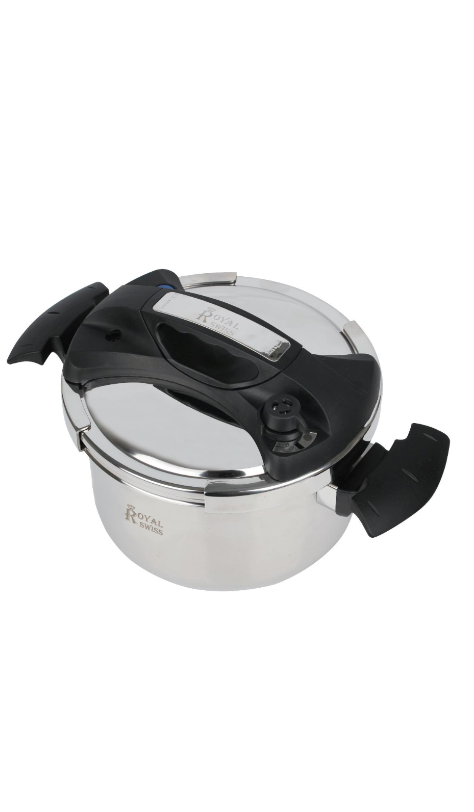 Capture-1-3 Royal Swiss Stainless Steel Pressure Cooker – | 6L – Bild 1