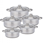 Stainless Steel Cookware Set – 5 Pieces