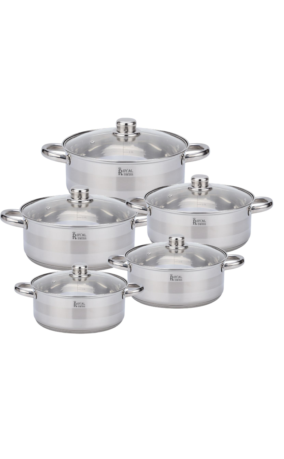 Capture-2-5 (1) Stainless Steel Cookware Set – 5 Pieces – Bild 1