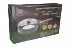 Royal Swiss 28CM Deep Fry Pan with Lid - Image 2