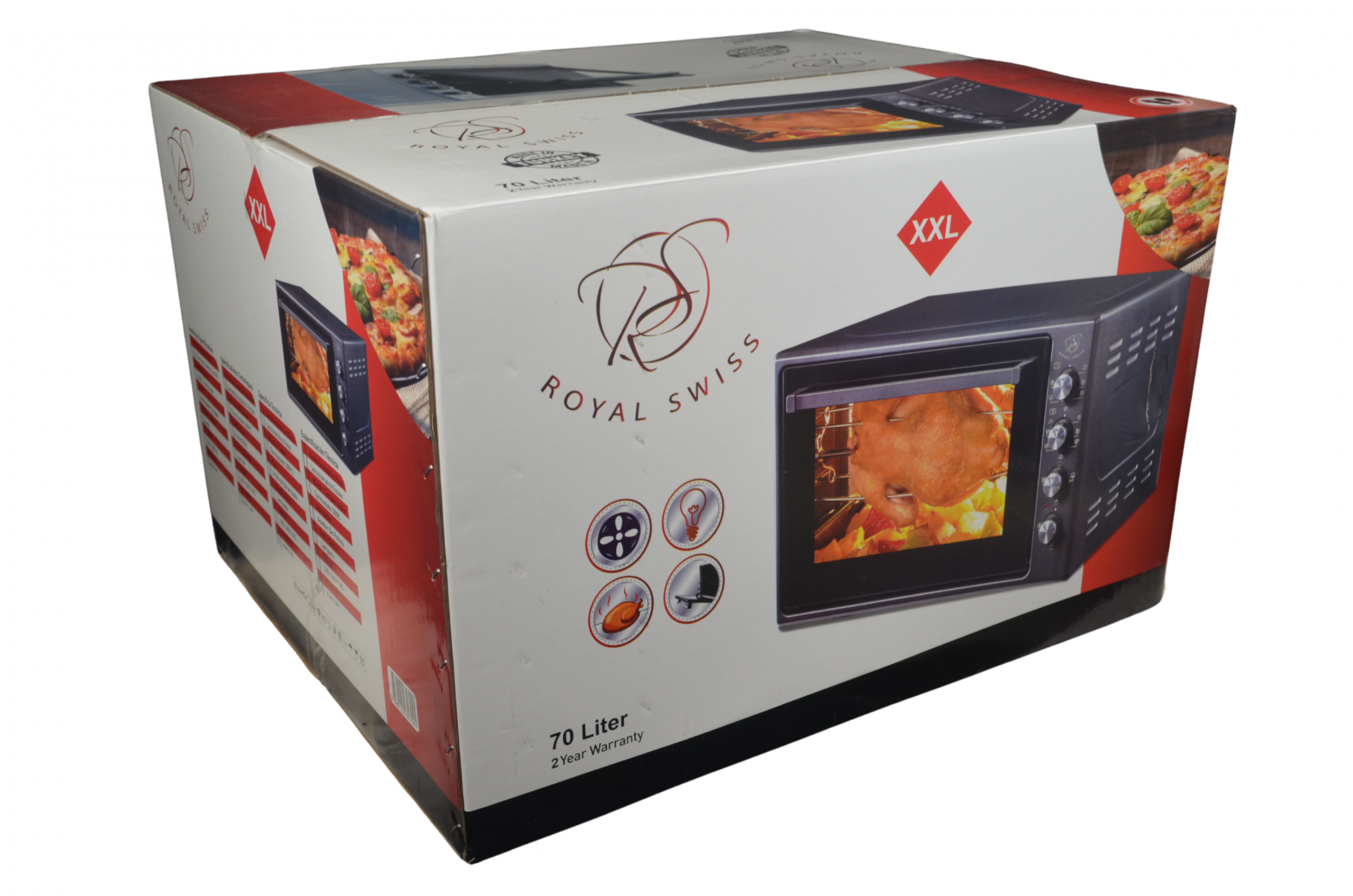 Untitled design (41) Royal Swiss XXL Electric Oven - Image 1