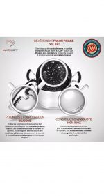 Stainless Steel Couscoussier with Stone-Effect Coating – 12L - Image 2